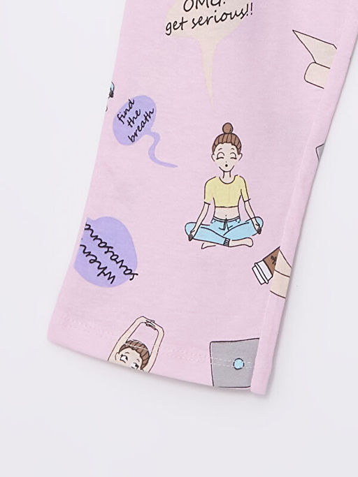 Beli Lastikli K?z ?ocuk Pijama Alt - Waikiki фото 3