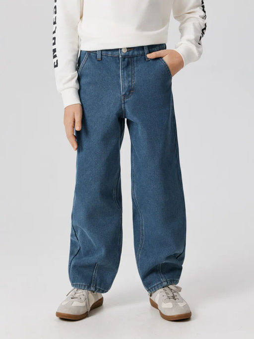 ACOOLA / Брюки джинсовые (утепленные) детские для мальчиков Rinner синий