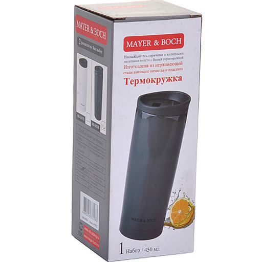 30538 Термокружка 450 мл нерж MB (х24) - Mayer&boch фото 4