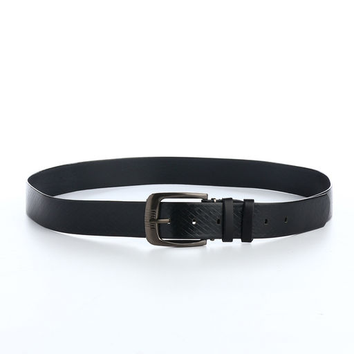 Цена за 2 шт. Ремень мужской, ширина 3.5 см, винт, один прокол, пряжка металл, чёрный