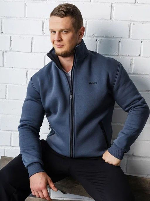 утепленная Толстовка Футер 3-х ниточный - Relay фото 10