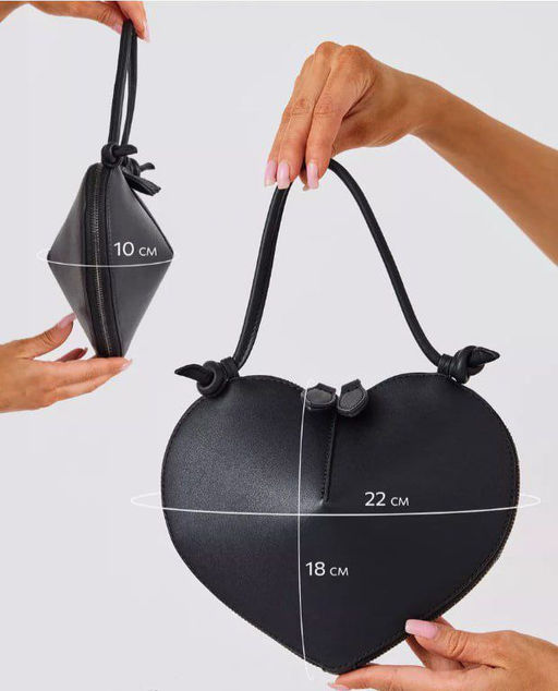 Сумка сердце MN990158 натуральная кожа - Balina фото 18