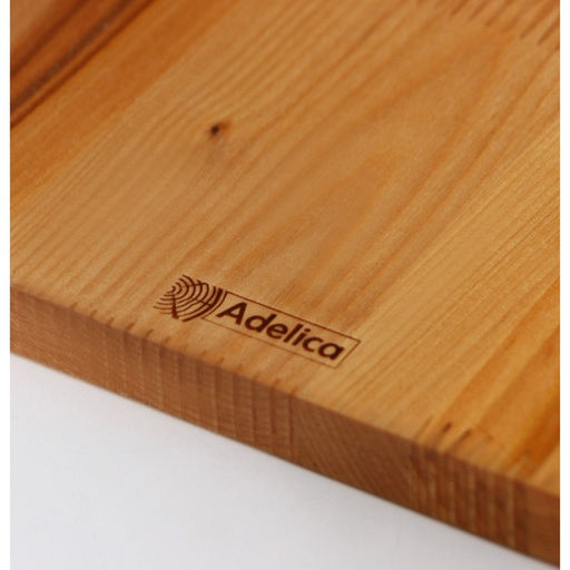 Набор деревянных разделочных досок на подставке Adelica, 3 шт: 38×18, 30×18, 22×18 см, берёза