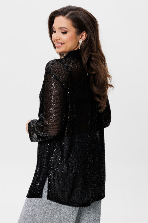 Платье INVITE 4083 черный дизайн - Mira fashion фото 13