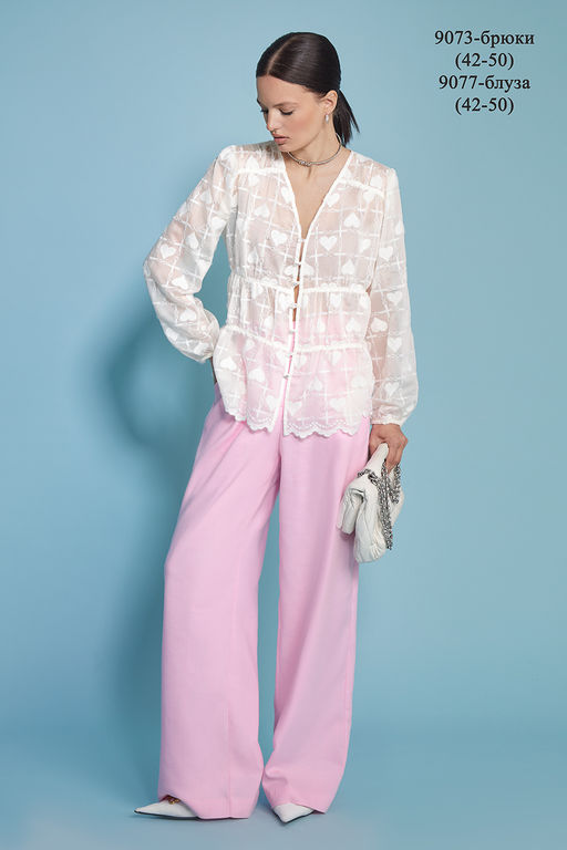 Блуза 9077 - Niv niv фото 4