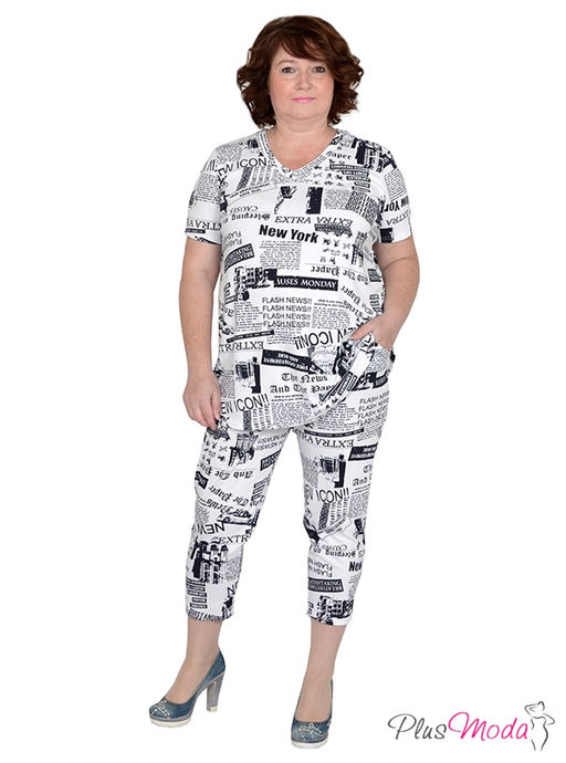 Туника Модель №616 размеры 44-84 - Plusmoda фото 5