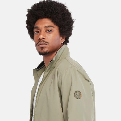 Мужская куртка Timberland Jacket Mount Lafayette Bomber оливковая фото 4