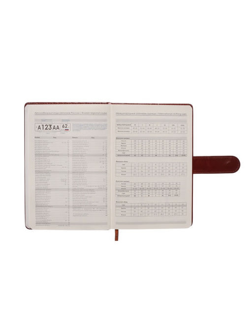 Ежедневник недатированный А5, 112 листов, в линейку, с ручкой, подарочная коробка, коричневый - Simaland фото 10