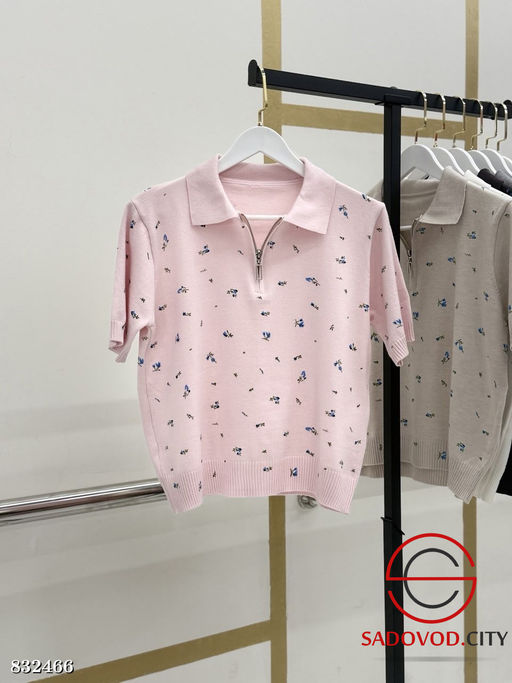 Футболка поло на полузамке - Bruno фото 5