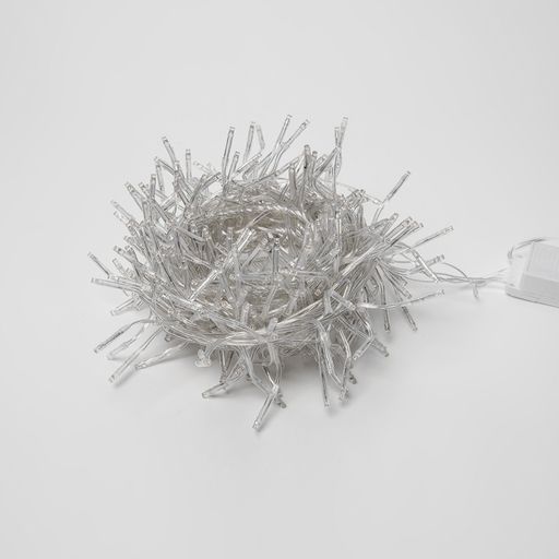 ULD-S0600-400/DTA WARM WHITE IP20 FIRECRACKER Гирлянда светодиодная с контроллером Фейерверк, 6м. 400 светодиодов. Теплый белый свет. Провод прозрачный. ТМ Uniel - Volpe фото 2
