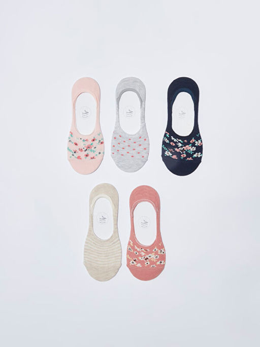 Desenli Kad?n Babet ?orap 5li