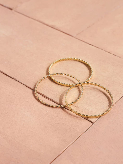 Набор тонких браслетов ZR2605060319-6 / Zarina  фото 2