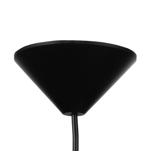 Подвес на потолок BayerLux «Конус», 1×15 Вт, Е27, черный/оранжевый, 25×25×15 см