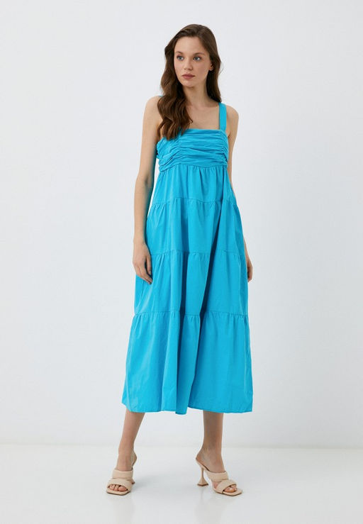 Ярко-оранжевое платье - Incity фото 15