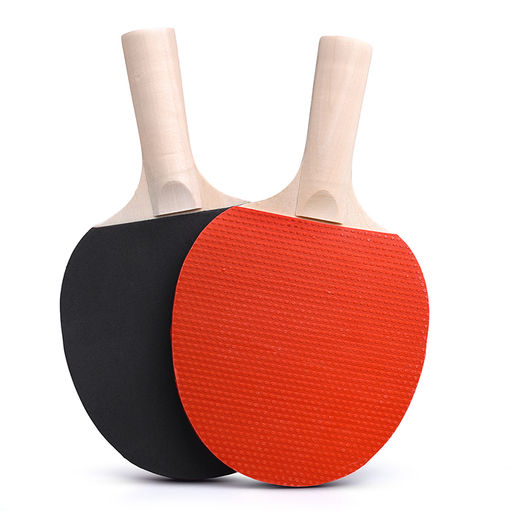 Ракетки для настольного тенниса, на листе