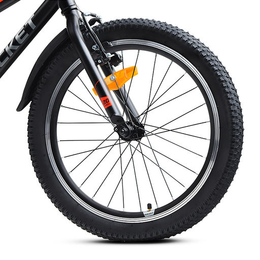 Велосипед 20" Rocket Crux 1.0 , цвет черный, размер 11"