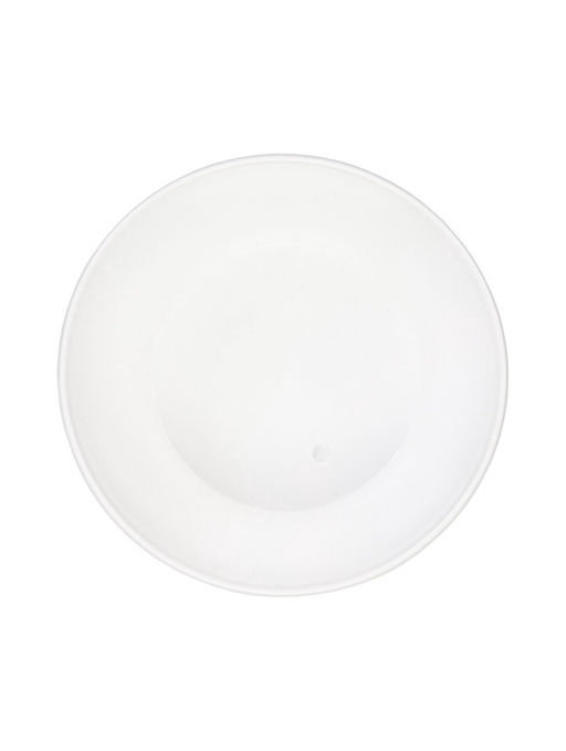 Цена за 3 шт. Горшок для цветов «Фиалочка», 500 мл, d=12.5 см, h=7 см, пластиковый, белый