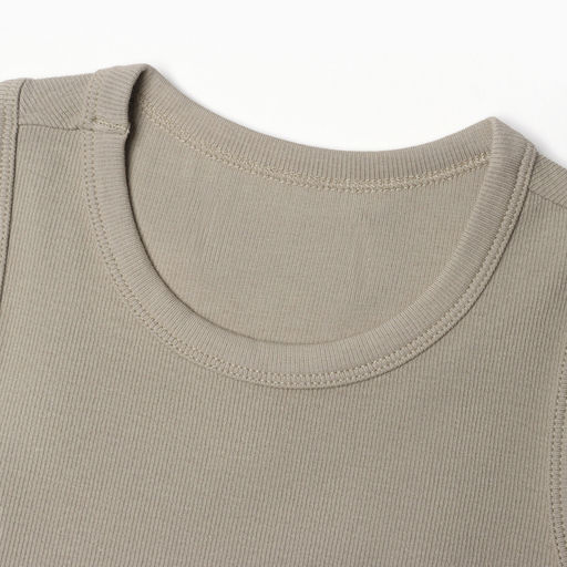 Топ в рубчик женский MIST, onesize, бежевый