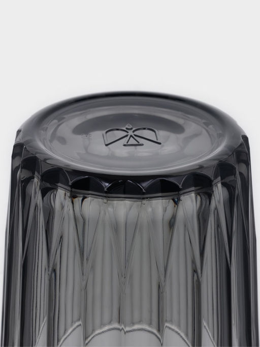 Цена за 24 шт. Стакан низкий «Мистерия», 250 мл, стекло, графит