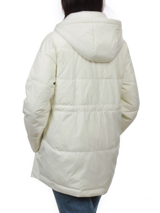 M24-212 MILK Куртка демисезонная женская (100 гр. холлофайбер) - Fashion фото 8