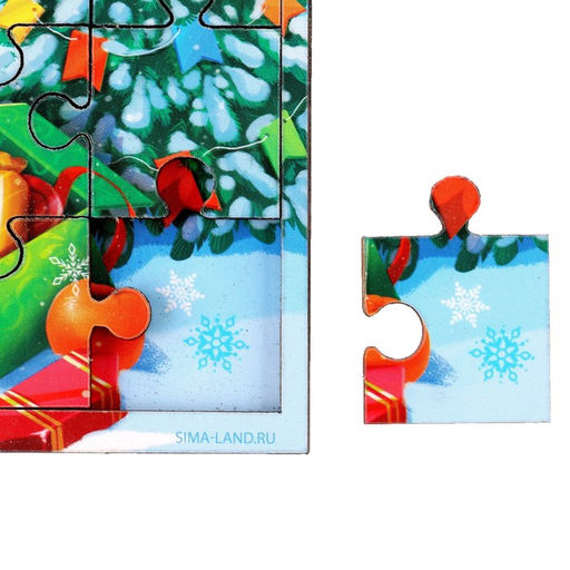 Пазл Лисёнок с подарками - Лесная мастерская фото 9