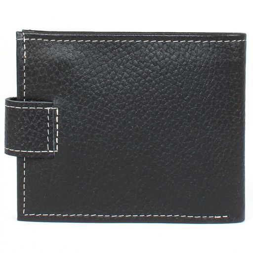 Портмоне мужское Croco-ПР-903 натуральная кожа 3 отд, 3 карм, черный флотер (40) 207672  фото 2