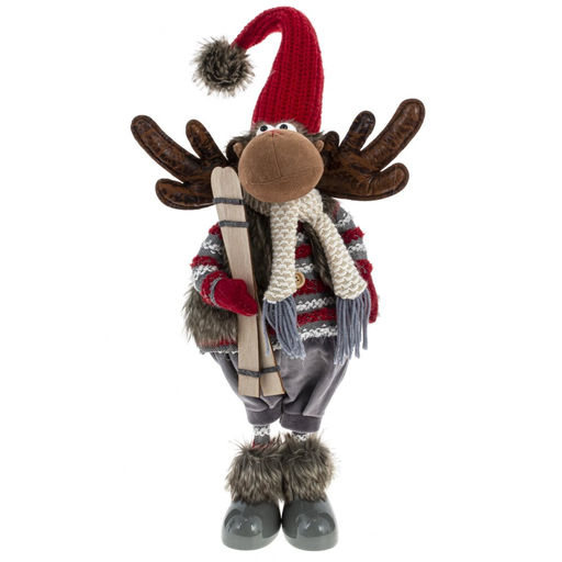 Игрушка набивная "Олень", L29 W15 H73 см, 2в.