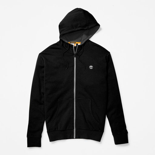 Толстовка Timberland TFO Sweatshirt Oyster River Brand Carrier Loopback Full Zip Hoodie Regular черная