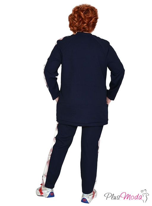 Толстовка Модель №1419 размеры 44-84 - Plusmoda фото 10