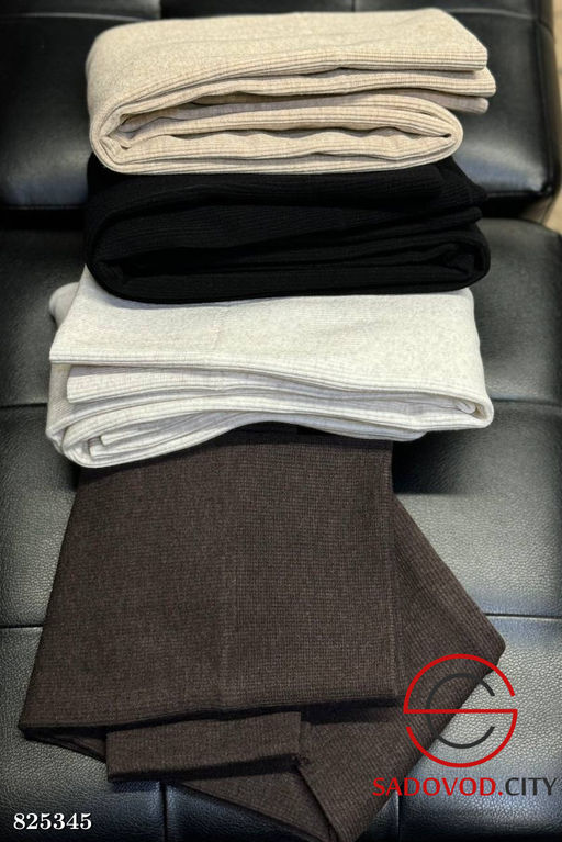 Лосины рубчик с добавлением эластана