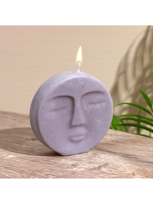 Свеча "Луна" 9х3х9 см, соевый воск