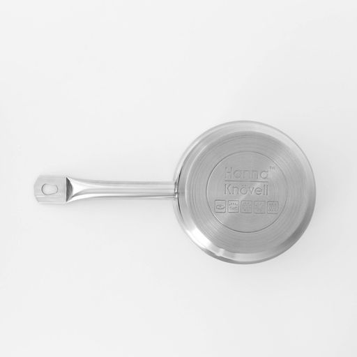 Сотейник Hanna Knövell, 1.2 л, d=16 см, h=6.5 см, с крышкой, толщина стенки 0.8 мм, индукция, нержавеющая сталь