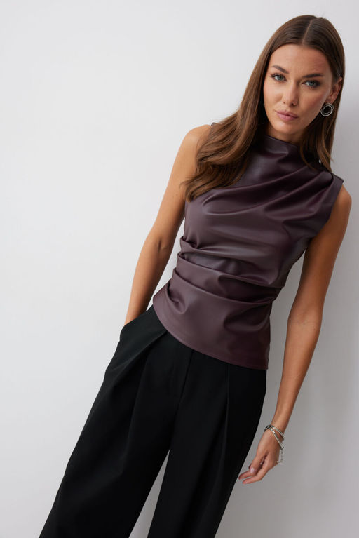 Блуза LYUSHe 4239 бордо фото 5