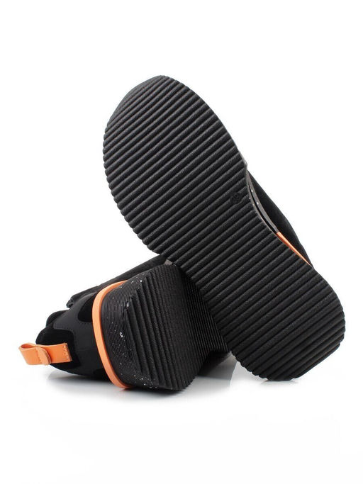 04-S77-41 BLACK Кроссовки женские (натуральная кожа, натуральная замша)