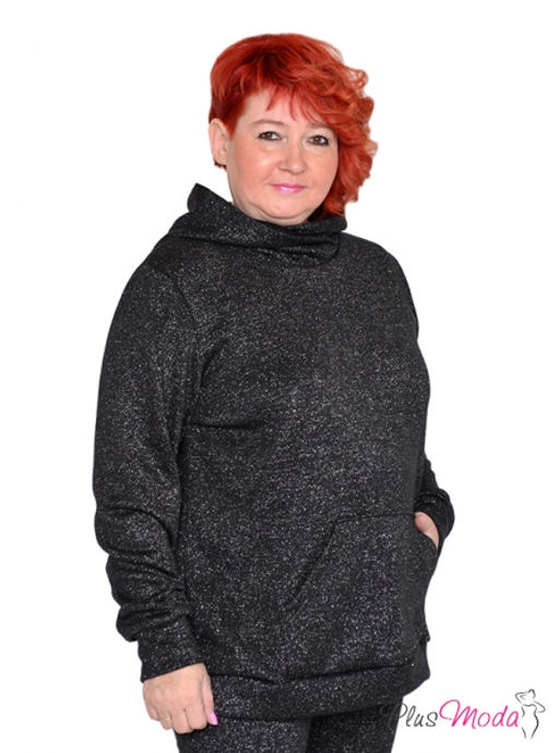 Толстовка Модель №1799 размеры 44-84 - Plusmoda фото 3