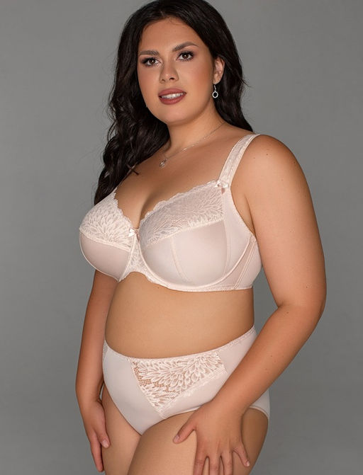 Бюстгальтер Б 711 БР maxi Серебристый пион