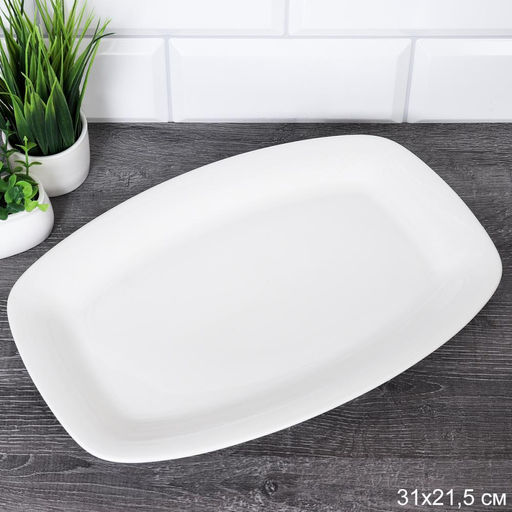Блюдо 31х21,5 см / WE-515 /уп 36/ - ГалеонТрейд фото 2