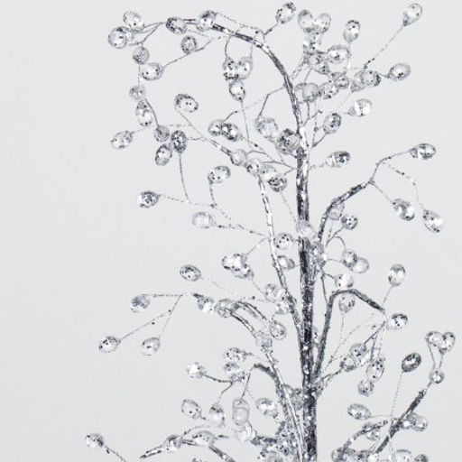 Цветок декоративный стеклярус 50 см на подставке / SA20227/2 /уп 50/200/* - Галеонтрейд фото 2