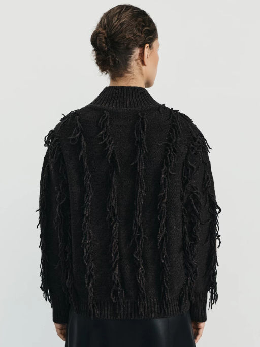 Свитер из фактурной пряжи / Zarina