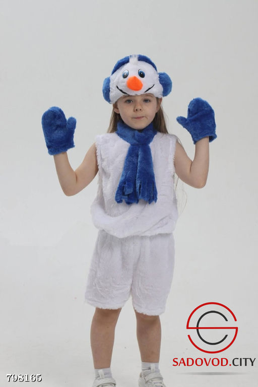 Костюм Снеговик карнавальный - Bruno фото 2