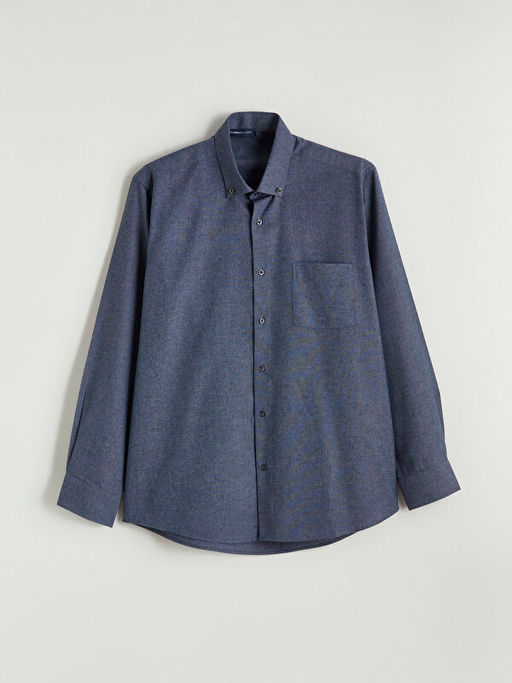 Regular Fit Gabardin Erkek G?mlek