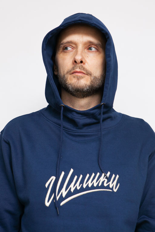Худи ЗАПОРОЖЕЦ Shishki BLUE  фото 2