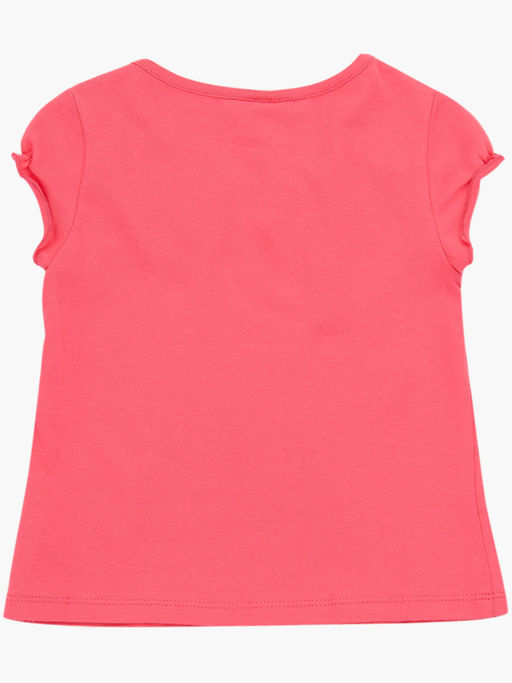 Футболка для девочки	 UD 3125 коралловый - Mini maxi фото 2
