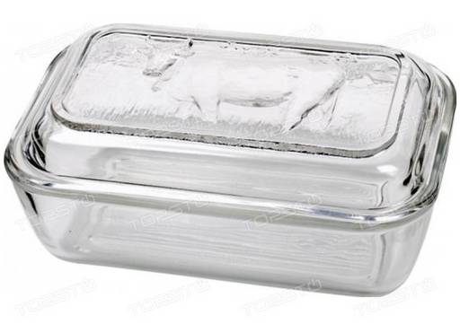 Масленка КОРОВКА с крышкой 17см - Luminarc фото 2