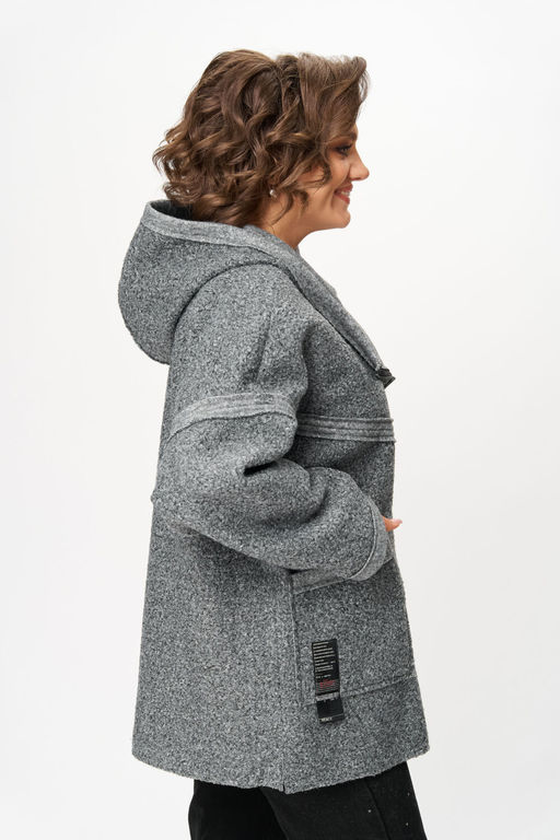 Пальто Michel Chic 360/1 графит - Таиер фото 4