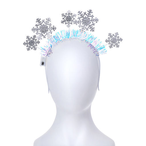 Ободок карнавальный "Снежинки"