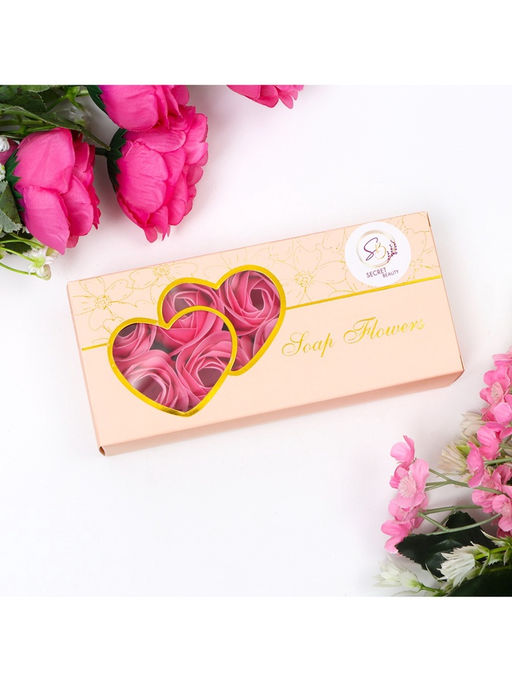 Мыльные розы, розовые, набор 10 шт. - SB BEAUTY фото 11