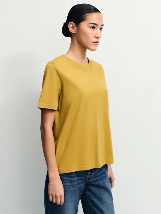 Базовая футболка из хлопка / Zarina  фото 4