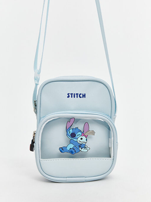 Lilo ve Stitch Bask?l? K?z ?ocuk Omuz ?antas? - Waikiki фото 2