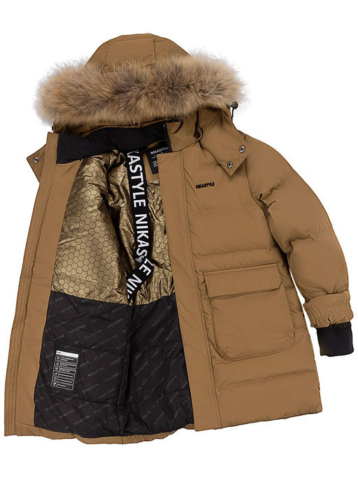 КУРТКА пуховая 4з8124 черный - Nikastyle фото 18